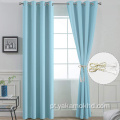 Cortinas blackout azul-celeste de 84 &quot;de comprimento